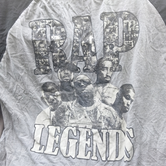 Vintage Iced Out Rap Legends of the 90s and Y2K t-shirt Grail - Picture 2 of 8